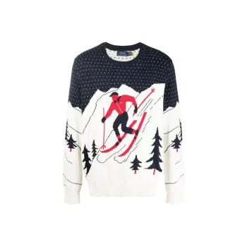 Polo Ralph Lauren FW22 Sweater Men's Ivory White