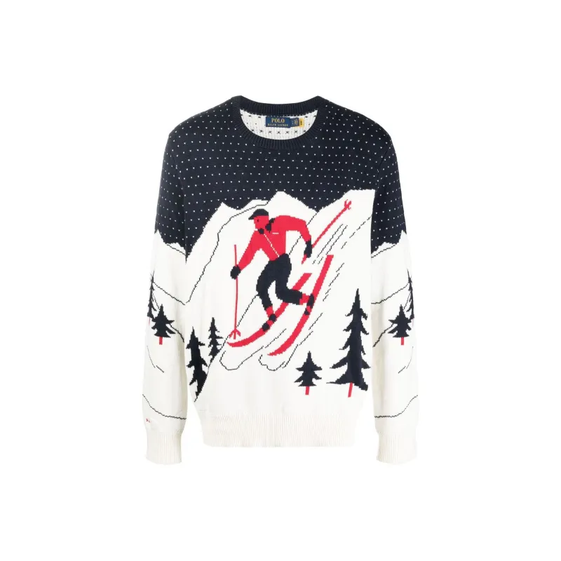 Polo Ralph Lauren FW22 Sweater Men's Ivory White-0