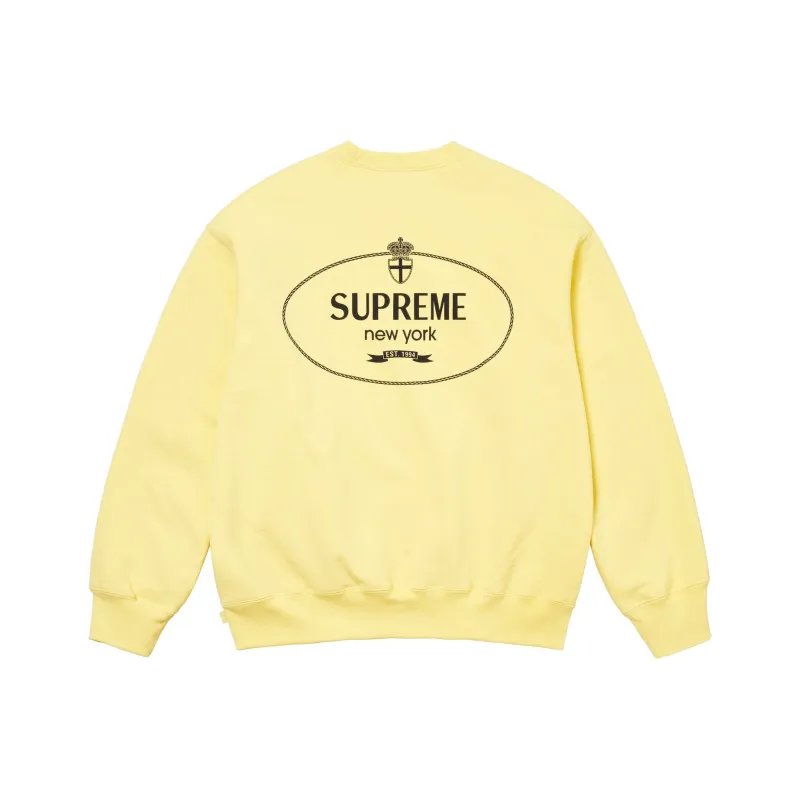 Supreme Crest Crewneck FW24-8