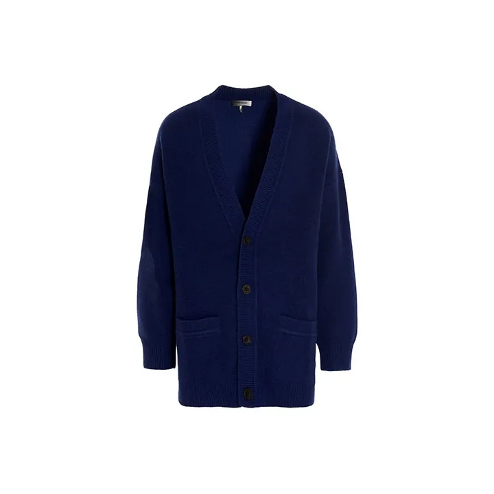 ISABEL MARANT Loose Fit Knitwear Men's Blue-0