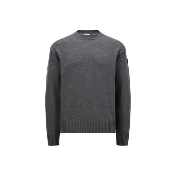 Moncler Logo Patch Knitted Jumper