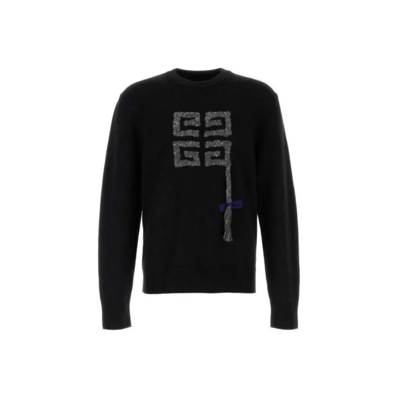 Givenchy 4G Braid Knitted Jumper-0