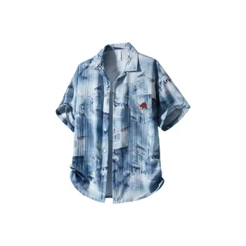 MESUCA Shirt Unisex Hebrides Blue