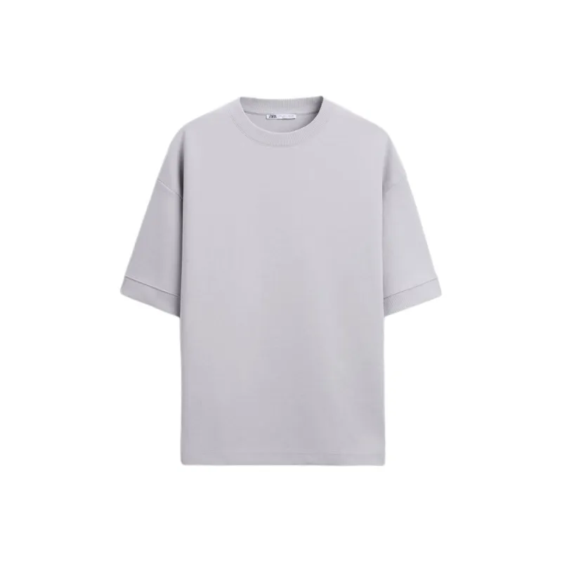 ZARA Sweatshirt Men's Light Purple-0