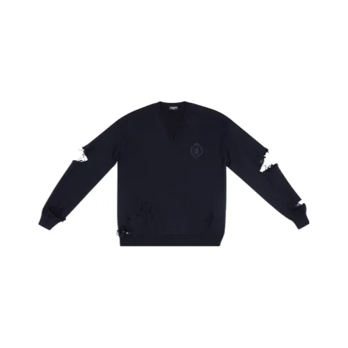 Balenciaga SS22 Sweater Men's Dark Blue