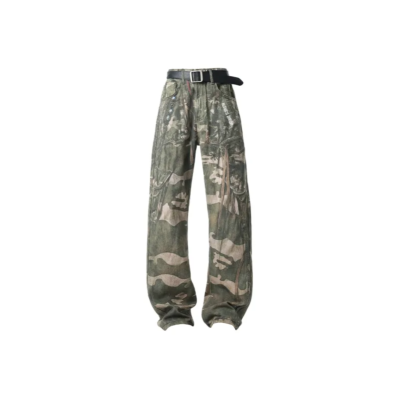 Kung Fu Panda Jeans Unisex Green-1