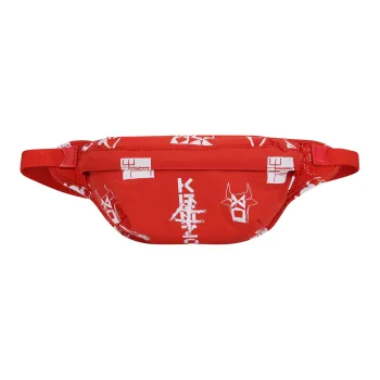 KENZO Nylon Fanny Pack Mini Women's Red