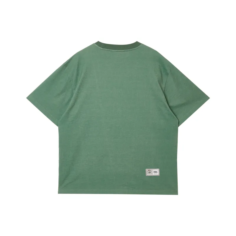 JACK JONES· x NBA JACK & JONES NBA Co brand T Shirt Men's E56 Fir Green-1