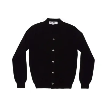 CDG Play Sweaters Men Black