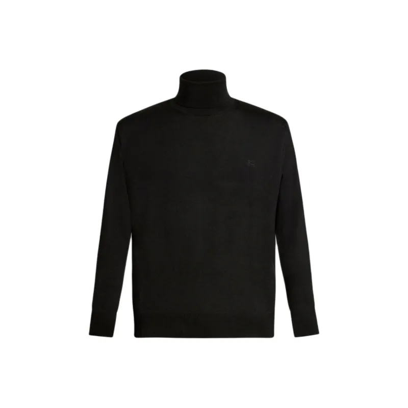 ETRO Pegaso Embroidered Turtleneck Jumper-0