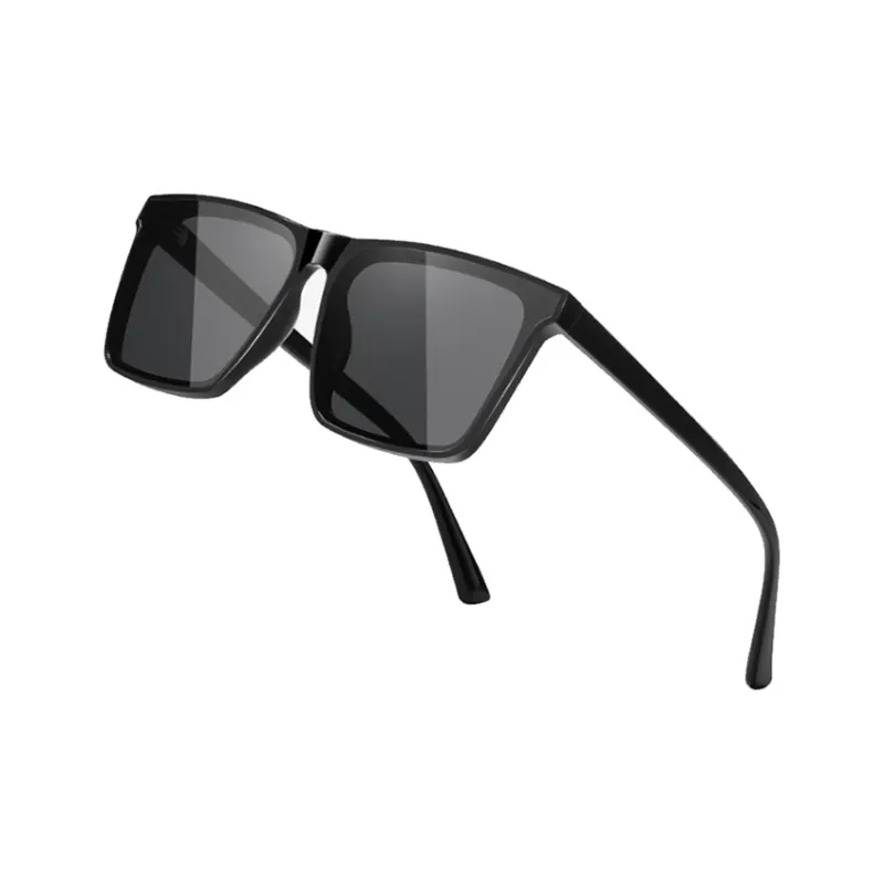 YUZHAOLIN TR/Memory Plastic Square Sunglasses Unisex-1