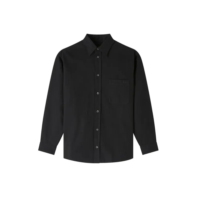 A.P.C Shirts Men Black-0