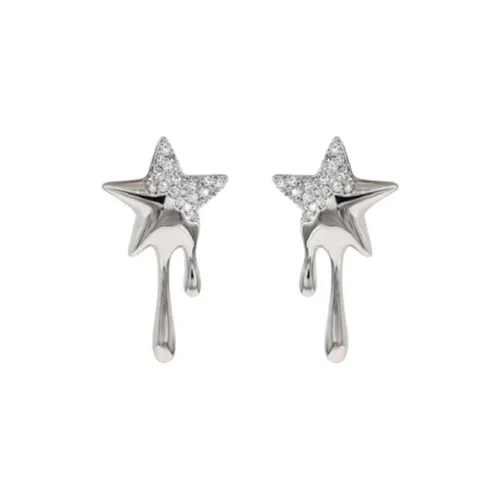 Universe Search S925 Silver Stud Earrings Women's