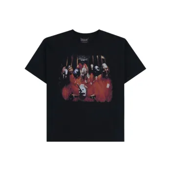 PLEASURES X Slipknot Self Titled Heavyweight Shirt