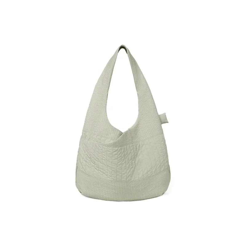 CLOUT CLOUD Nylon Fabric Round Tote Shoulder Bag Unisex Multicolor-5