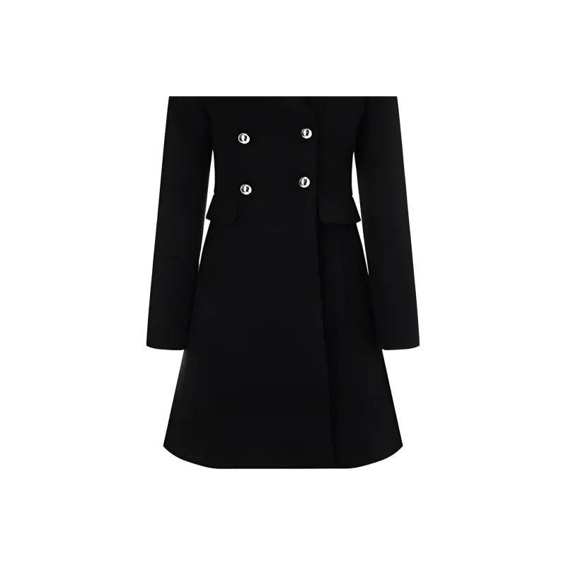 EMPORIO ARMANI Coats Women's Black-6