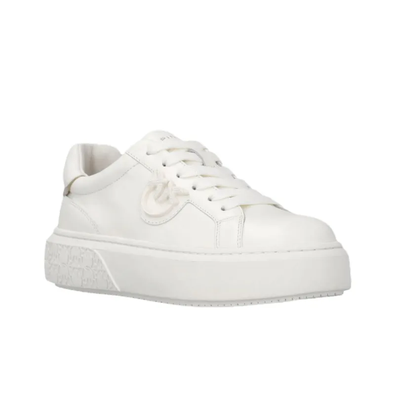 PINKO Logo Patch Platform Sneakers Women's-2
