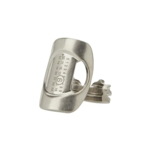 MM6 Maison Margiela Numeric Cut Out Open Ring