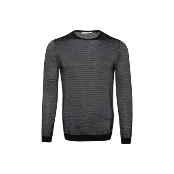 FANSIZHE Sweater Men's Black/White