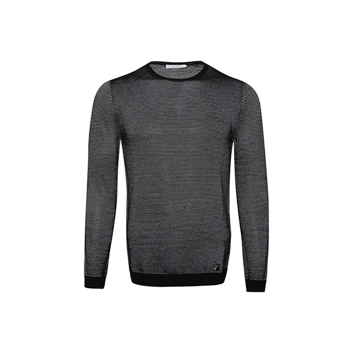 FANSIZHE Sweater Men's Black/White-0
