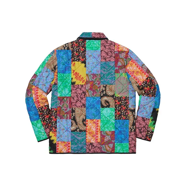 Supreme Reversible Patchwork Quilted Jacket-0