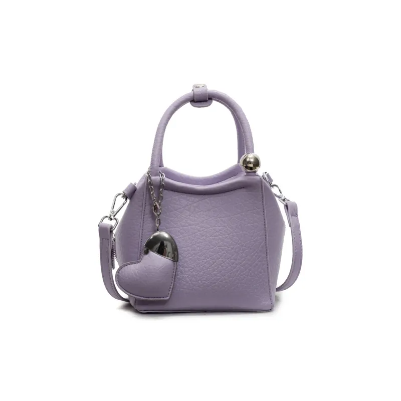 PINK·LAND PU Shoulder Bag, Crossbody Bag, Handbag Women's Black/Ecru/Silver/Pink/Purple/Yellow-25