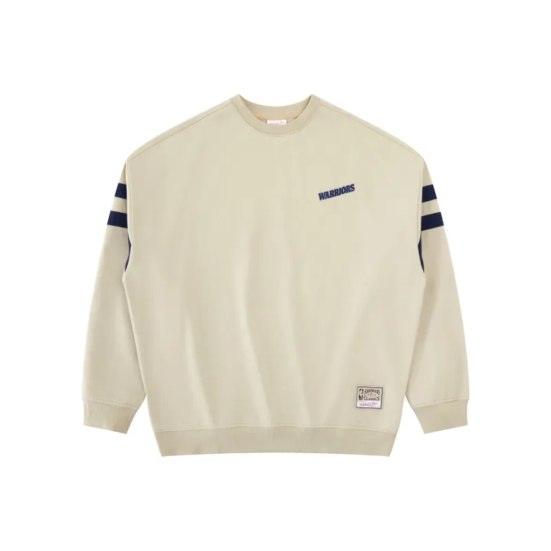Mitchell & Ness Sweatshirt Unisex Ecru-0