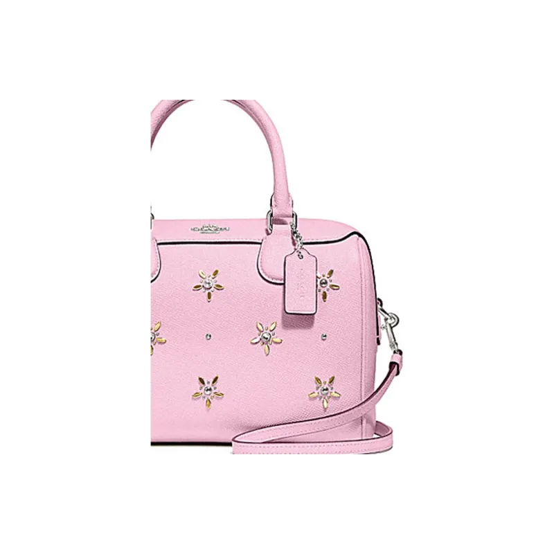 COACH Bennett Artificial Leather Handbag Mini Women's Pink-1