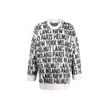 Helmut Lang Logo print Jumper