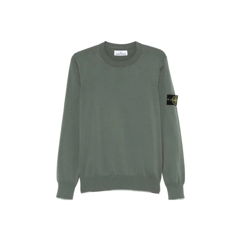 STONE ISLAND Compass Patch Crewneck Jumper-0