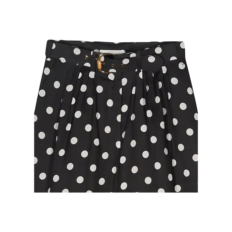 Zimmermann SS24 Casual Pants Women's Black-2