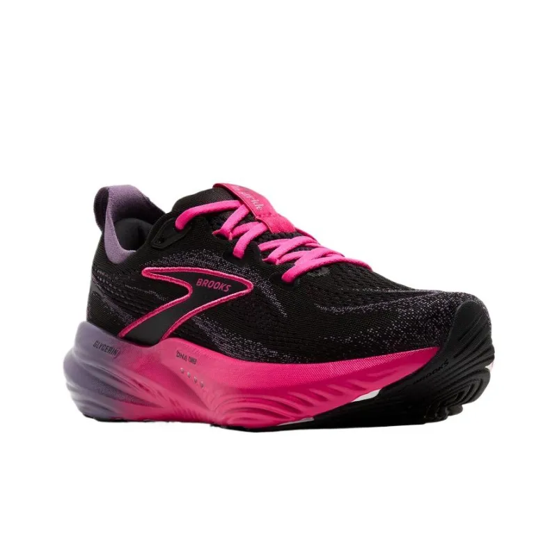 Brooks Glycerin 22 Black Montana Fuchsia Women's-2