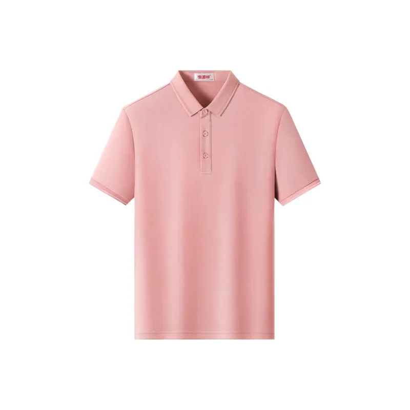 H YXIANG Polo Shirts Men-4