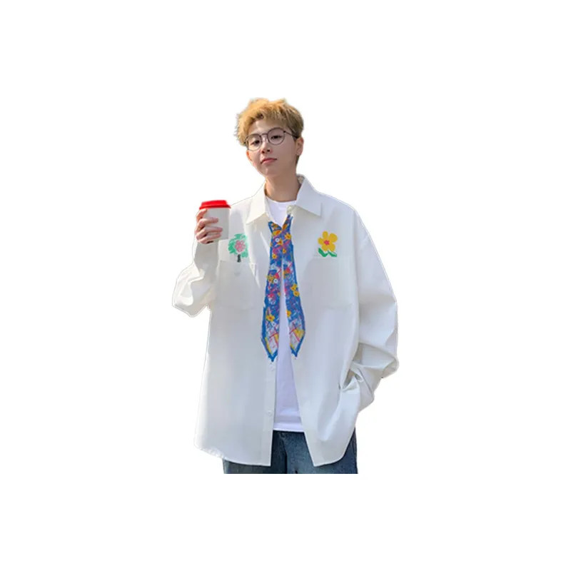 RASHOMONG Shirts Unisex White-0