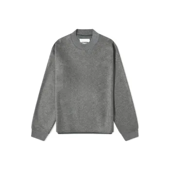 JIL SANDER Crew neck Felted wool Jumper