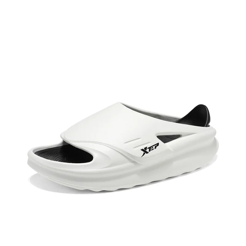 XTEP EVA Cut Out Quick Dry Odor Resistant Slide Slippers Unisex-2
