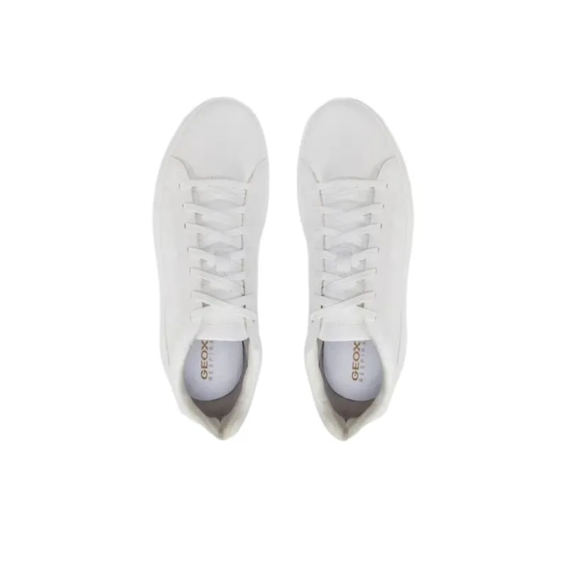 GEOX Merediano Low Top Casual Shoes Men's White-4