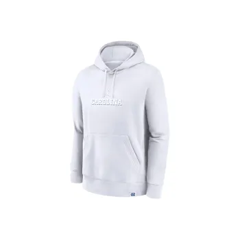 JORDAN North Carolina Tar Heels Statement Wordmark Lockup Heavyweight Men's JORDAN College Pullover Hoodie