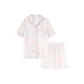 Pink Short-Sleeved Shirt and Shorts