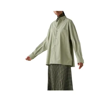 UNIQLO C Collection Shirts Unisex Emerald Green