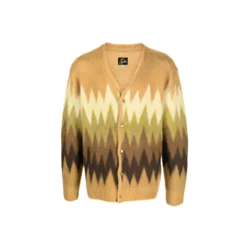 Needles Mohair Zigzag Cardigan