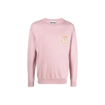 MOSCHINO Sweaters Men Light Pink