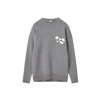 LOEWE FW22 Sweater Men's Heather Gray