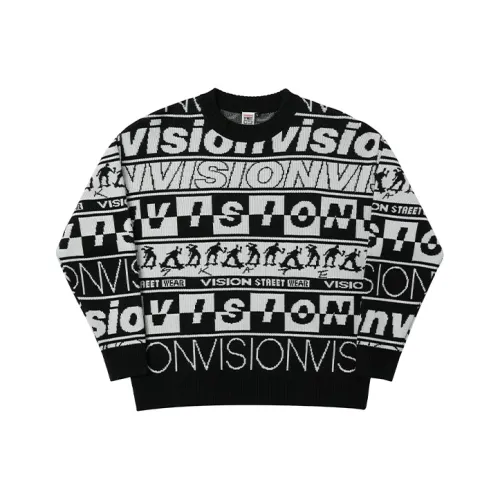 Vision Street Wear Sweater Unisex Black