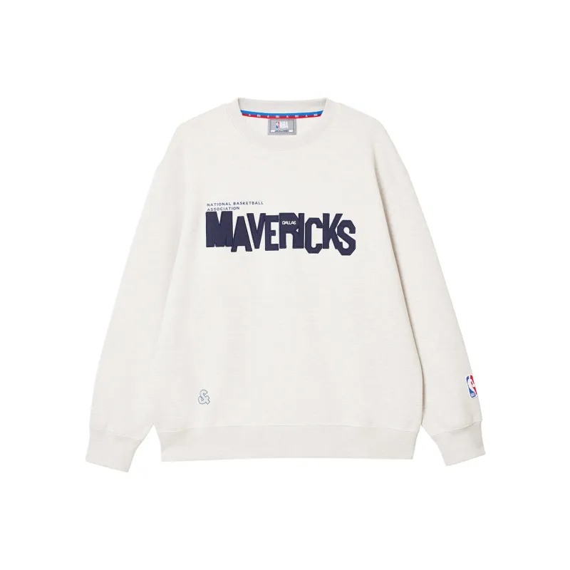 JACK JONES· JACK & JONES NBA Co brand Sweatshirt Men's Stone Gray Heather Gray-0