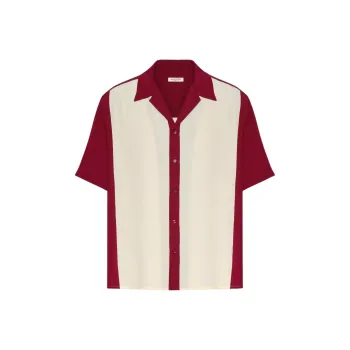 Valentino Shirts Men White Red