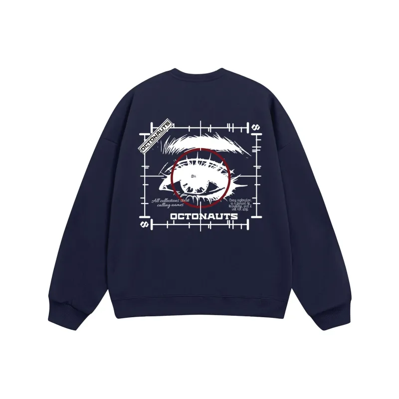 Small Columns Under The Sea Sweatshirt Unisex-10