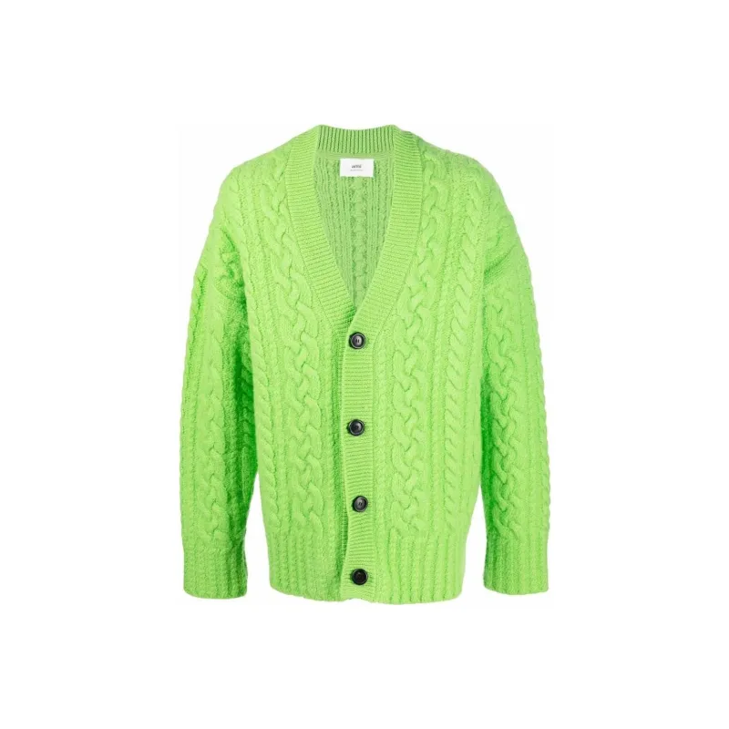 AMIPARIS V Neck Knit Cardigan-0