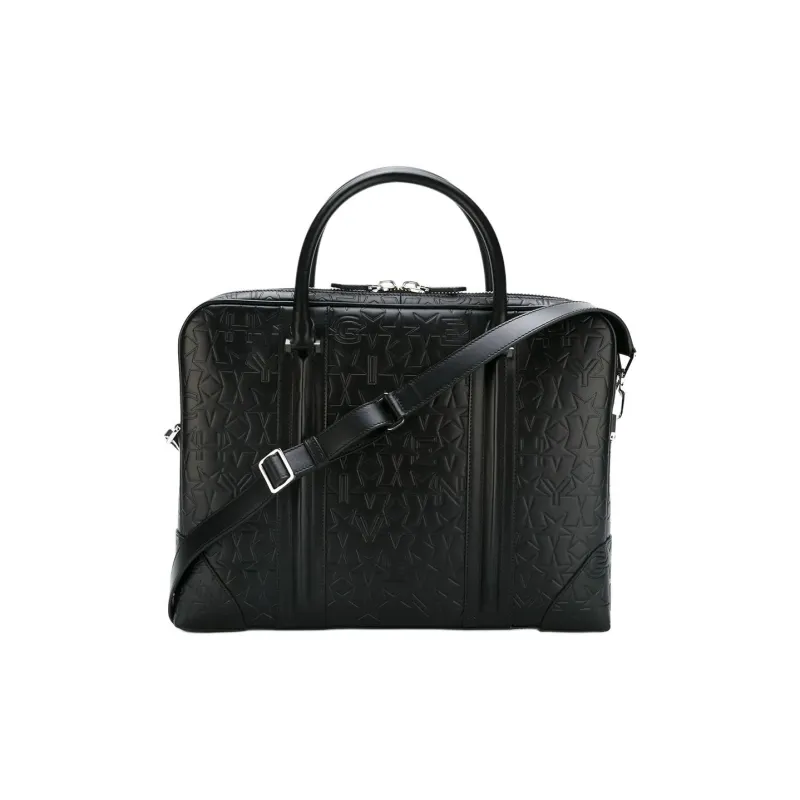 Givenchy Calfskin Briefcase Men's Black-2