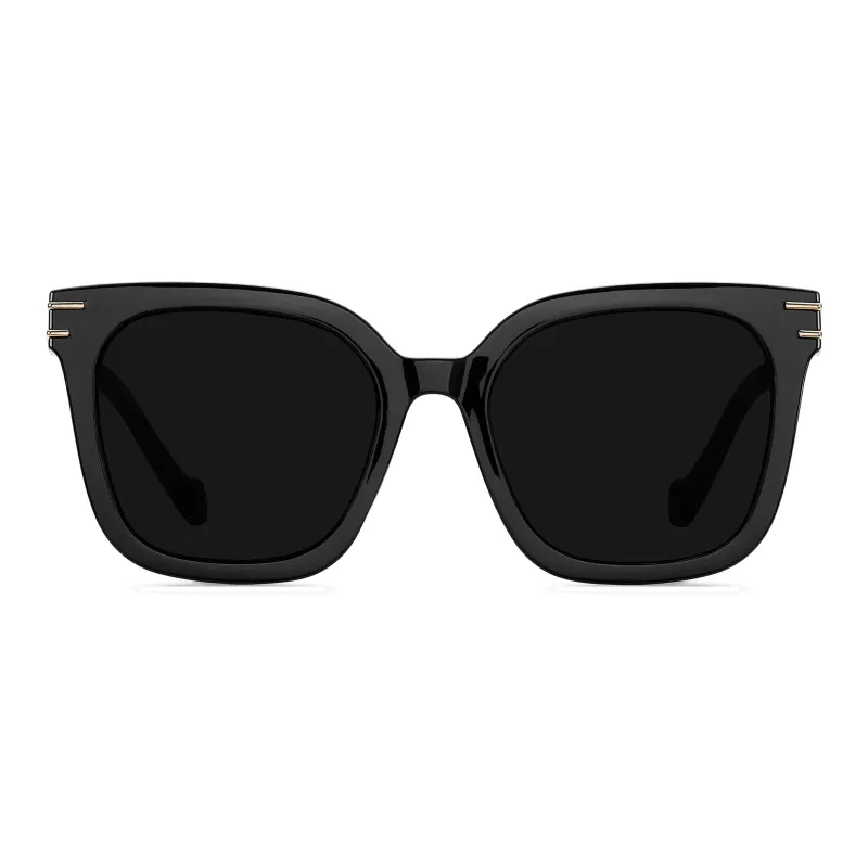 Anxious PC Cupronickel Square Sunglasses Women's-8